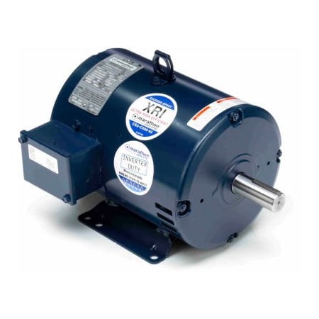 Marathon Marathon General Purpose Three Phase ODP Motor, 5 HP, 1755 RPM, 230/460V, ODP E719A